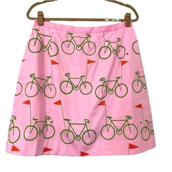 The Vested Gentress Bicycle Print Novelty Skort - Picture 1 of 5
